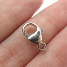 925 Sterling Silver Lobster Claw Clasp for Bracelet  Necklace