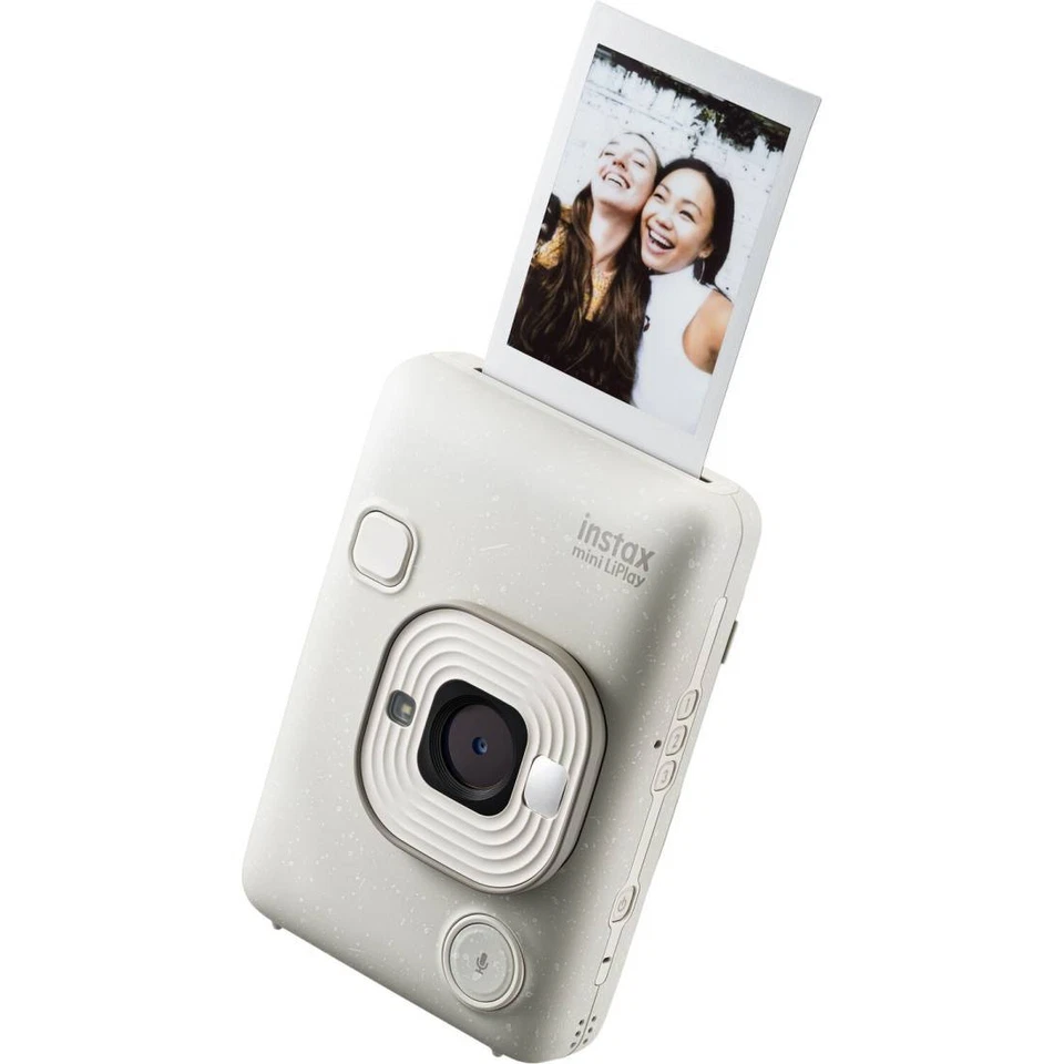 Fujifilm Instax Mini Liplay Appareil Photo Instantané (Misty White)