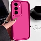 Phone Case For Samsung S25 S24 Ultra A06 A55 A54 A05S ShockProof Silicone Cover
