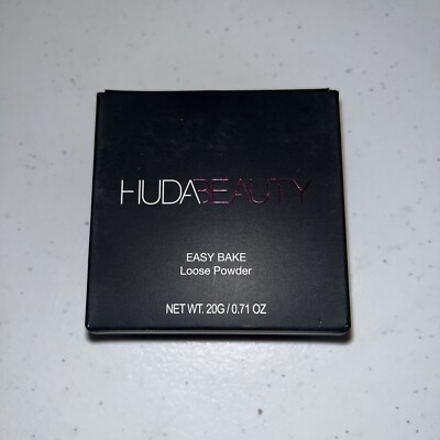 Huda Beauty Easy Bake Loose Powder 20g / .71 oz New in Sealed Box