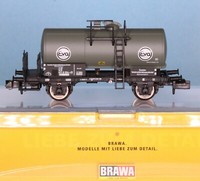 Brawa 67520, Spur N, Db Kesselwagen Eva, 2-Achsig, Epoche 4