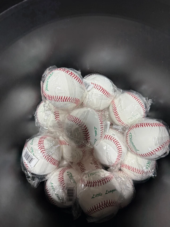 Diamond 6 Gallon Bucket With 30 DLL-1 Baseballs Set **NEW** - Image 2 of 4