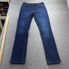 The Perfect Jean NYC Slim Fit Mens Jeans Dark Wash Size 32x32 Stretch Denim