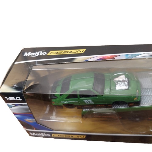 Camión rampa Ford SVT Cobra Mustang Maisto Design 1:64 Diecast Elite Transport '93 - Imagen 10 de 12