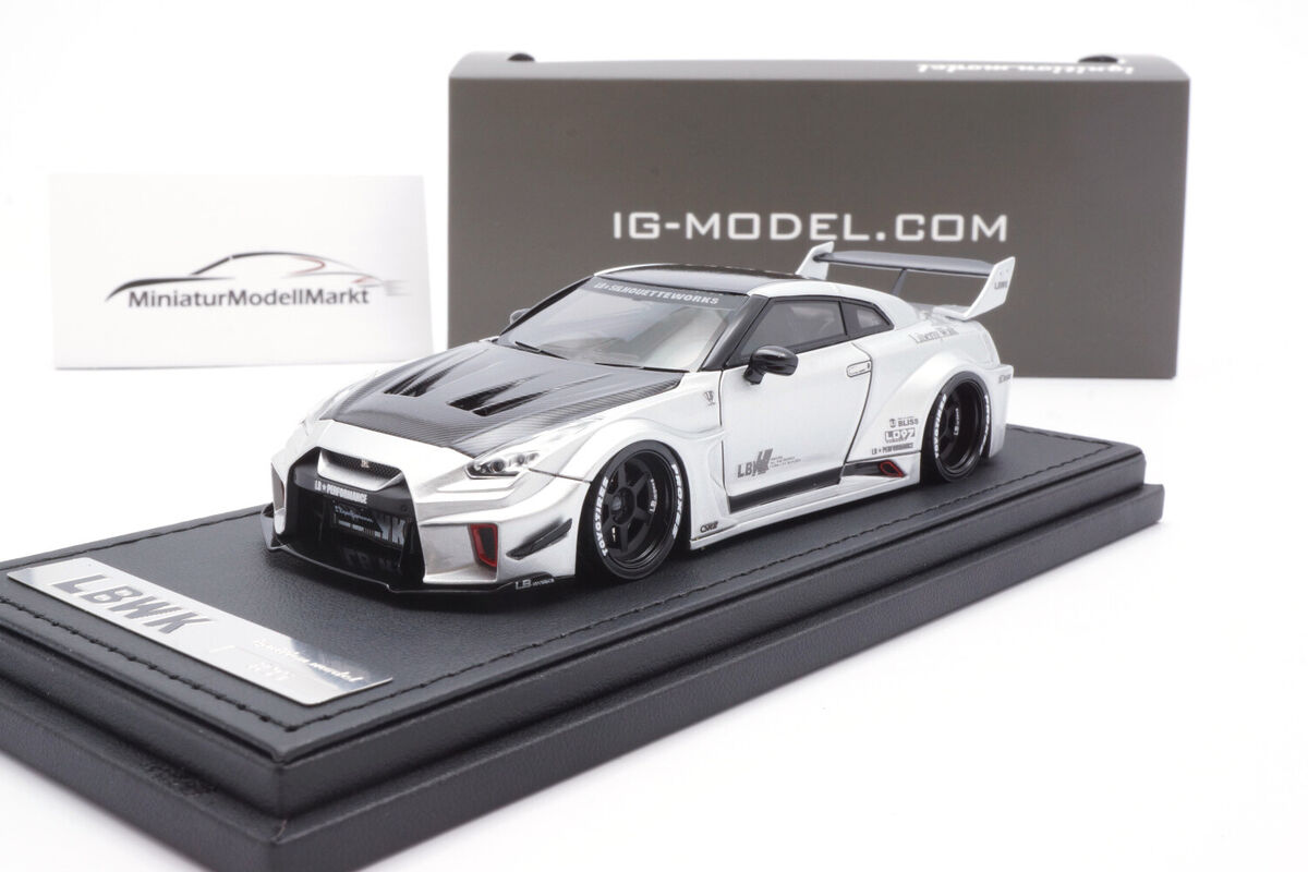 LB-Silhouette WORKS GT Nissan 35GT-RR - Silber - 1:43 LB-Silhouette WORKS GT Nissan 35GT-RR - Silber - 1:43