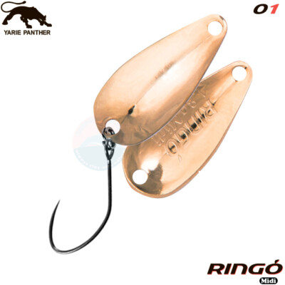 ヤリエ　RINGO Midi リンゴミディ1.8g Yarie RINGO MIDI gold/silver back 1.8 g Assorted Colors Trout