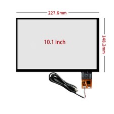 10.1 inch Capacitive Touch Screen  USB Cable Plug and Play 227x148mm 228 148mm