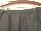 EILEEN FISHER M Balloon Hem Wide Barrel Leg Crop Pant NWOT Wool Spandex 46" Hip — photo 9
