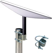 Antenna Mast Pipe Mount Works with Starlink Pipe Adapter and FlagPole Mounting k