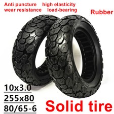 255x80 Electric Scooter Solid Tires Explosion-proof Puncture Tires 80/65-6 Tires