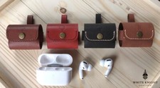Full Grain Genuine Leather Handmade AirPods Pro Case Cover