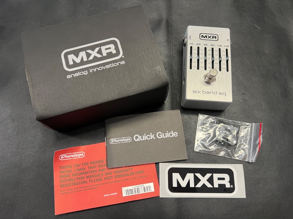 MXR Super Comp & Six Band EQ セット