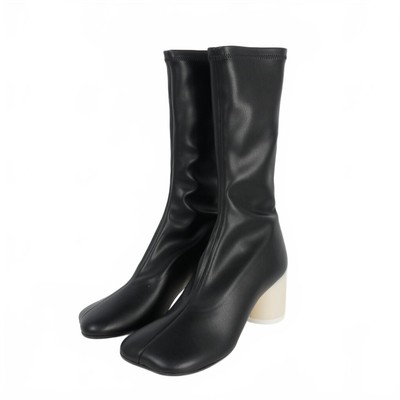 Boots】MM6 Maison Margiela 22AW Anatomic Stretch Ankle Boots 38 