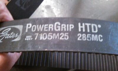 GATES POWERGRIP HTD 710-5M-25 TIMING BELT