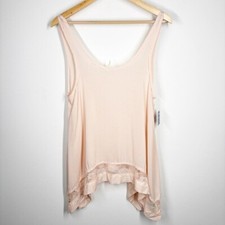 NWT Free People Outlined Tank Top
