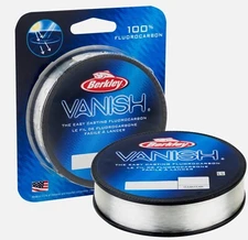 Berkley Vanish 100% Fluorocarbon Fishing Line 250 Yard Clear - 10LB, 12LB, 17LB
