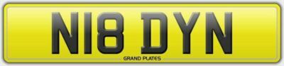Number plate N18 DYN registration NADINES NADINE NAD NADS NADDY NADY NADYN 