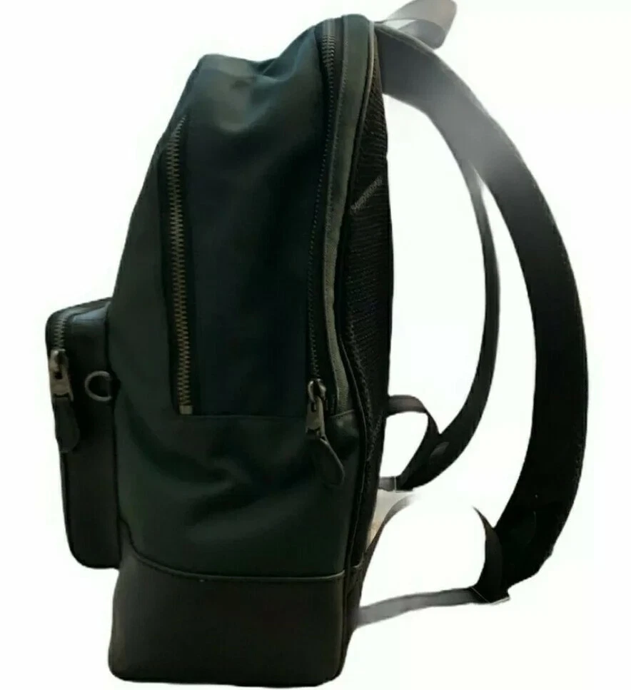 Coach green backpack top