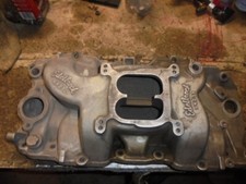 Aluminum Intake Bbc Edelbrock C427x Dominator Ihra Nhra Rat Rod Camaro Corvette