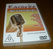 KARAOKE BEST OF LATINO VOL 1 DVD alle Texte auf dem Bildschirm