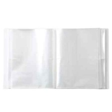 MUJI PP Photo Album 2-Row 264 pockets 5R Pocket Size 4'x6' Polypropylene Japan