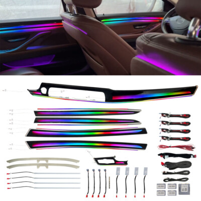 For 12-17 5 Series F18 F10 Gradient Active Ambient Lighting Atmosphere Light