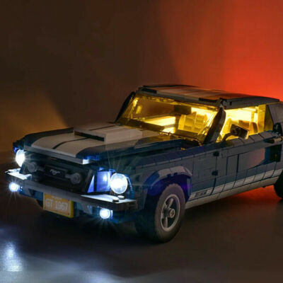 USB Lighting LED Licht Beleuchtung Kit Für LEGO Creator 10265 Für Ford Mustang