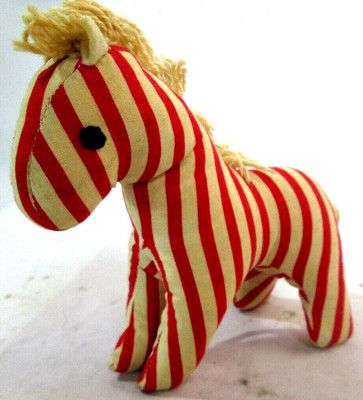 stripy horse toy