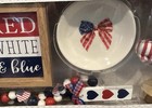 2 SETS NEW Kirkton House Americana 4th of July 250th Tray Objects Tier Tray CUTE — photo 9