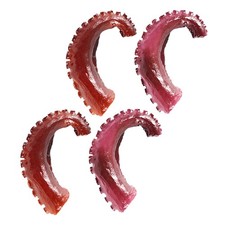 4 Pcs Artificial Octopus Tentacles Figurines Ocean Stuffed Animals Model