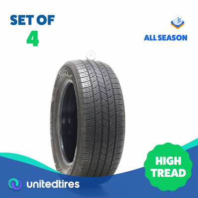 Set of (4) Used 215/55R16 Kumho Solus TA51a 97H - 8/32