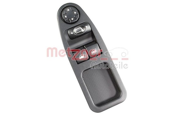 Metzger Schalter, Fensterheber 0916939 FüR CitroËN Passend FüR Fiat Peugeot-image