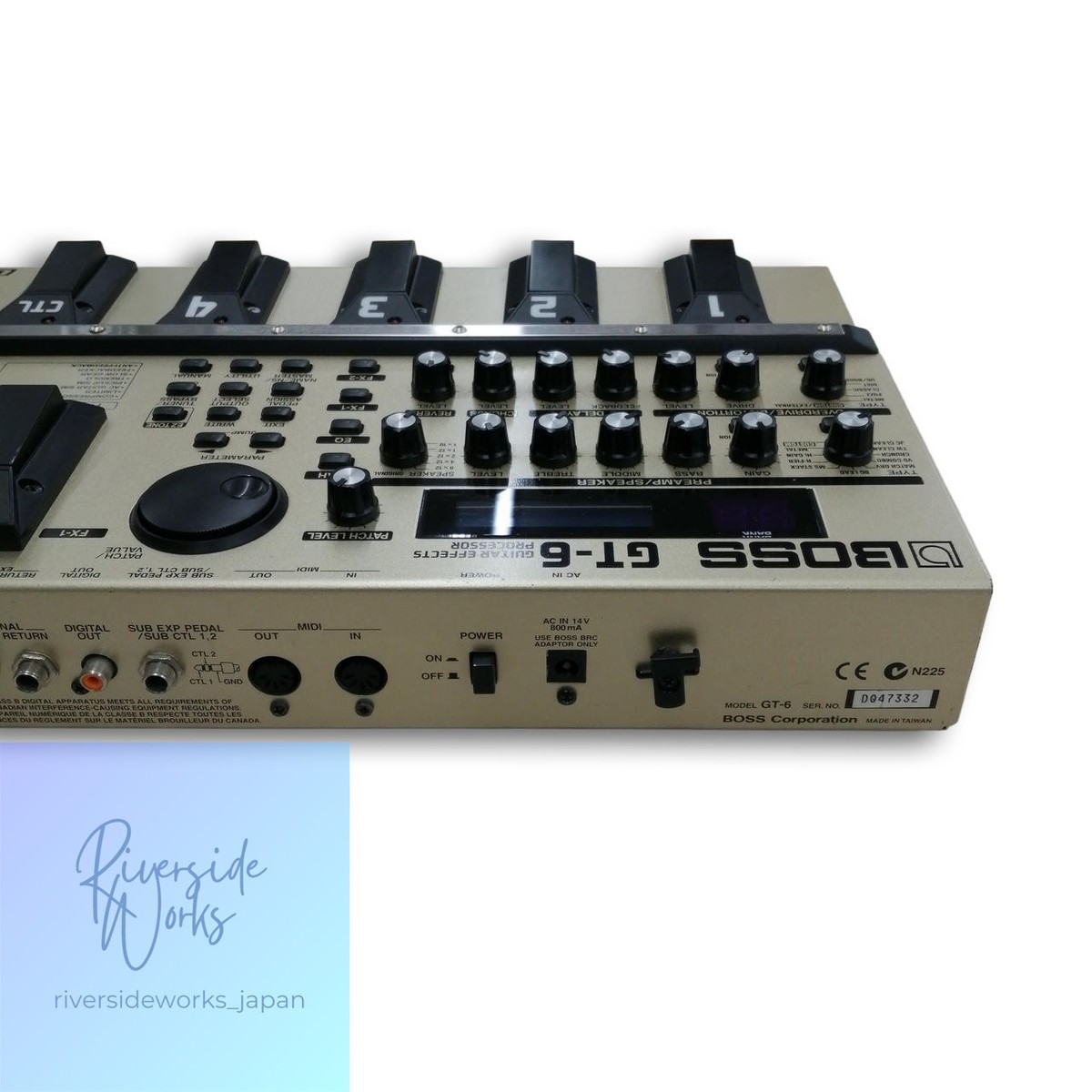 Boss GT-6 Multi-Effects Guitar Effect Pedal for sale online | eBay