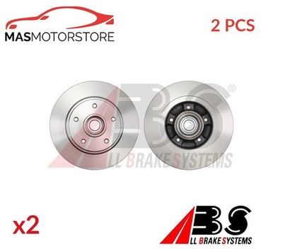 BREMSSCHEIBEN SATZ PAAR HINTEN ABS 18160C 2PCS P NEU OE QUALITÄT