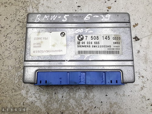 BMW 5ER 2001 ECU GETRIEBESTEUERGERÄT 3000TD 7508145