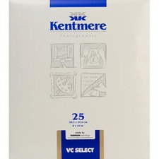 Kentmere VC Select, Variable Contrast Medium Weight RC Glossy Paper, 8x10", 25 S