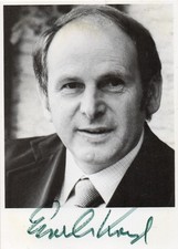 Erich Kiesl (1930-2013) - OB Munich 1978-84 -, signed Postcard