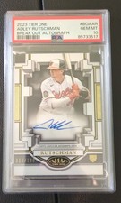 2023 Topps Tier One - Breakout Autographs Adley Rutschman #BOA-AR /149 (AU, RC)