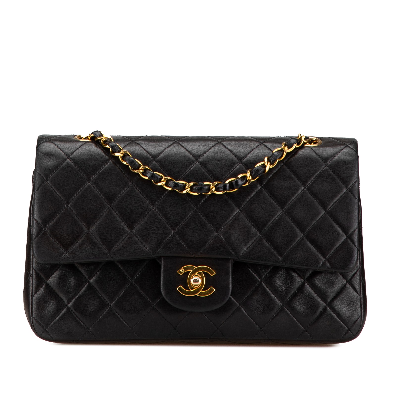Chanel Medium Classic Double Flap Bag in Soft Lambskin Leather