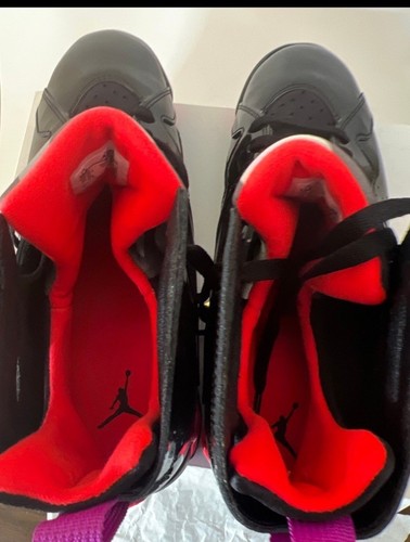 Nike Air Jordan 7 Retro Black Bright Crimson 313358-006 Women's Size 11.5 - Picture 3 of 7