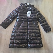 Moncler Womens Moka Long Down Puffer Coat Siz...