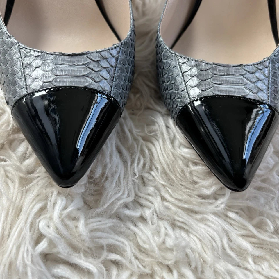 Sapatos femininos Barneys New York preto Mary Jane tamanho 9.5 - Imagem 3 de 4