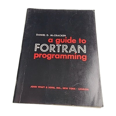 Guide to Fortran Programming Daniel McCracken 1967 Taschenbuch