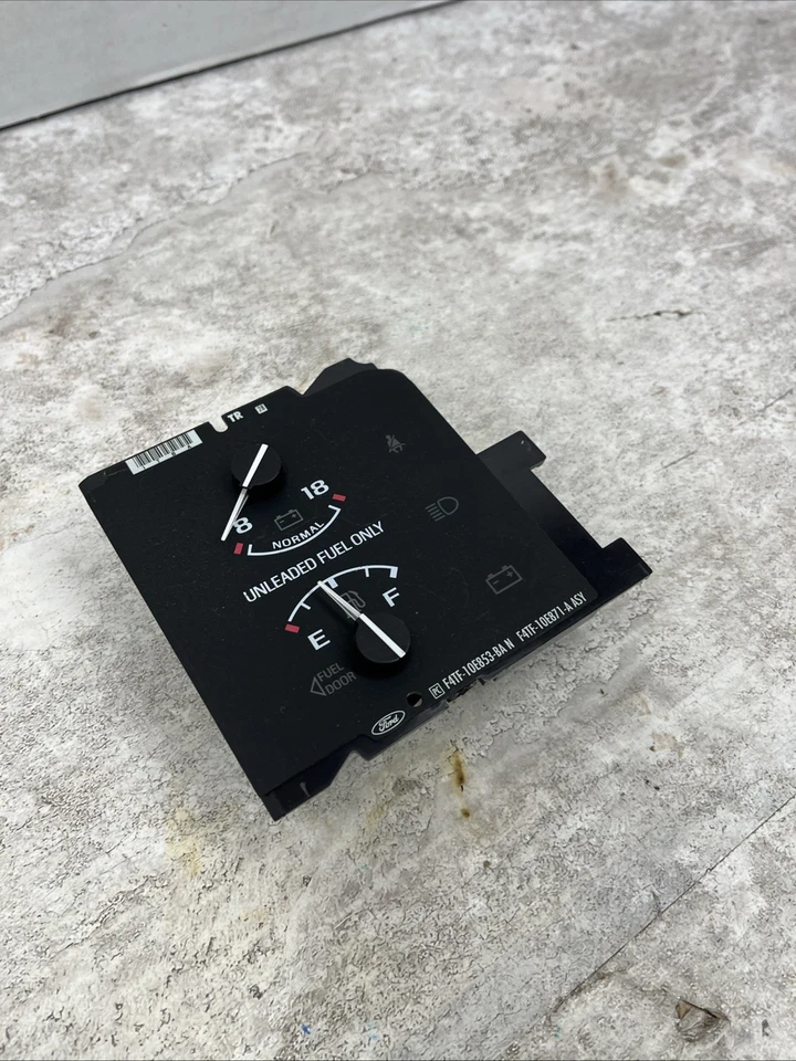 Juego de medidor de nivel de combustible voltímetro OBS Ford F150 F-150 1992-1996 OEM Foto 3 de 4