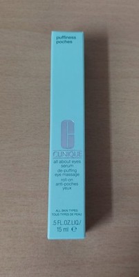 Clinique - 15ml - All about eyes serum - Eye massage roll-on - Augenpflege - NEU