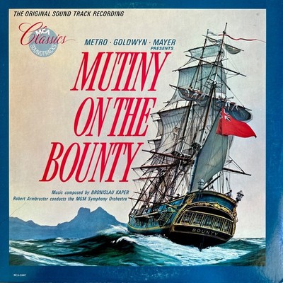 MUTINY AND THE BOUNTY New Bronislau Kaper (OST)Vinyl LP is NM MCA25007