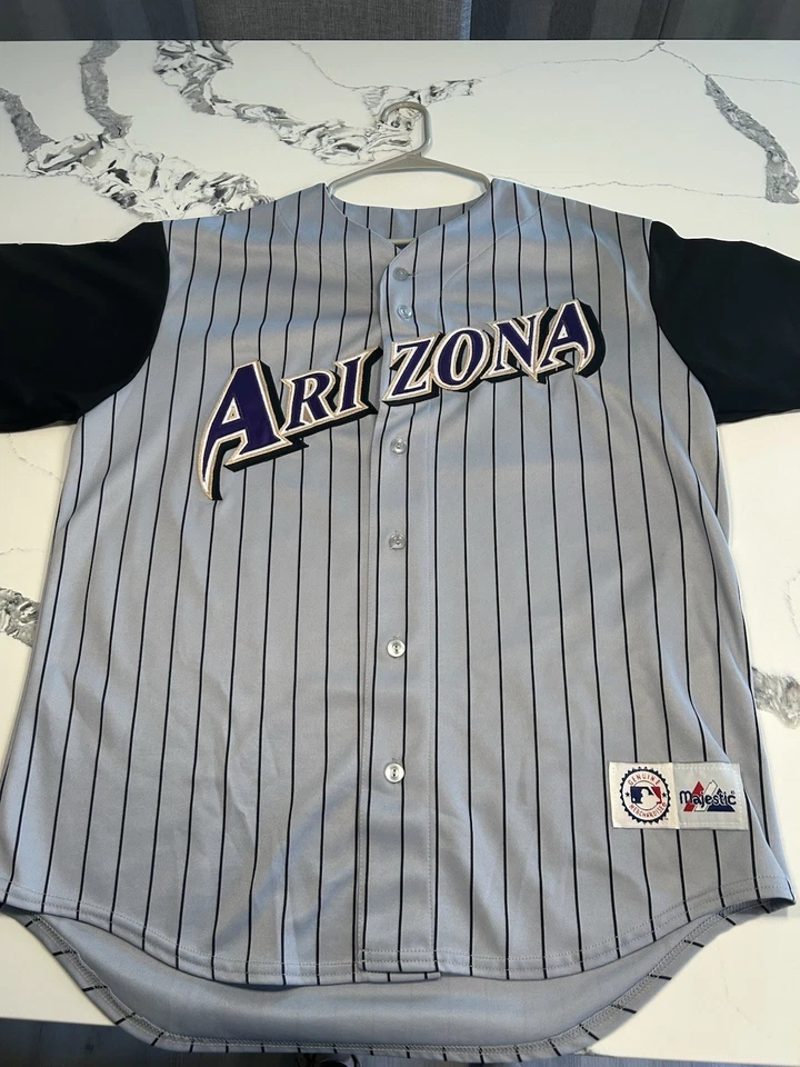 Majestic Arizona Diamondbacks Tony Womack 2001 World Series Jersey - Size Large - Image 2 of 4