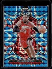 2023-24 Panini Mosaic #23 Dillon Brooks Reactive Blue