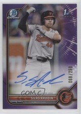 2022 Bowman Draft Chrome Pick Purple Refractor 68/250 Silas Ardoin Auto 0jv5