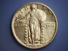 1923 STANDING LIBERTY QUARTER__25C SILVER COIN__XF/AU STUNNING COIN